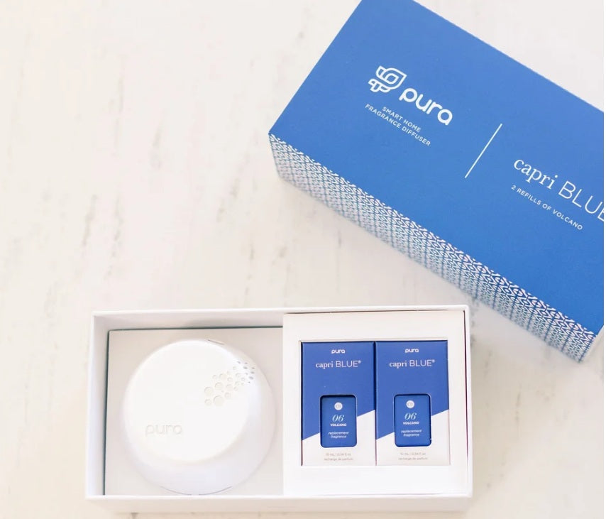 Capri BLUE - Pura Volcano Smart Home Diffuser Kit