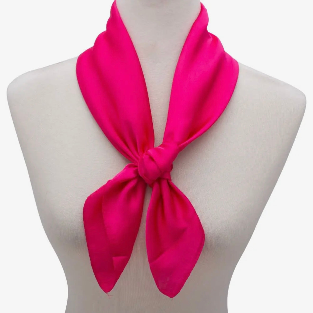Hot Pink Neck Scarf