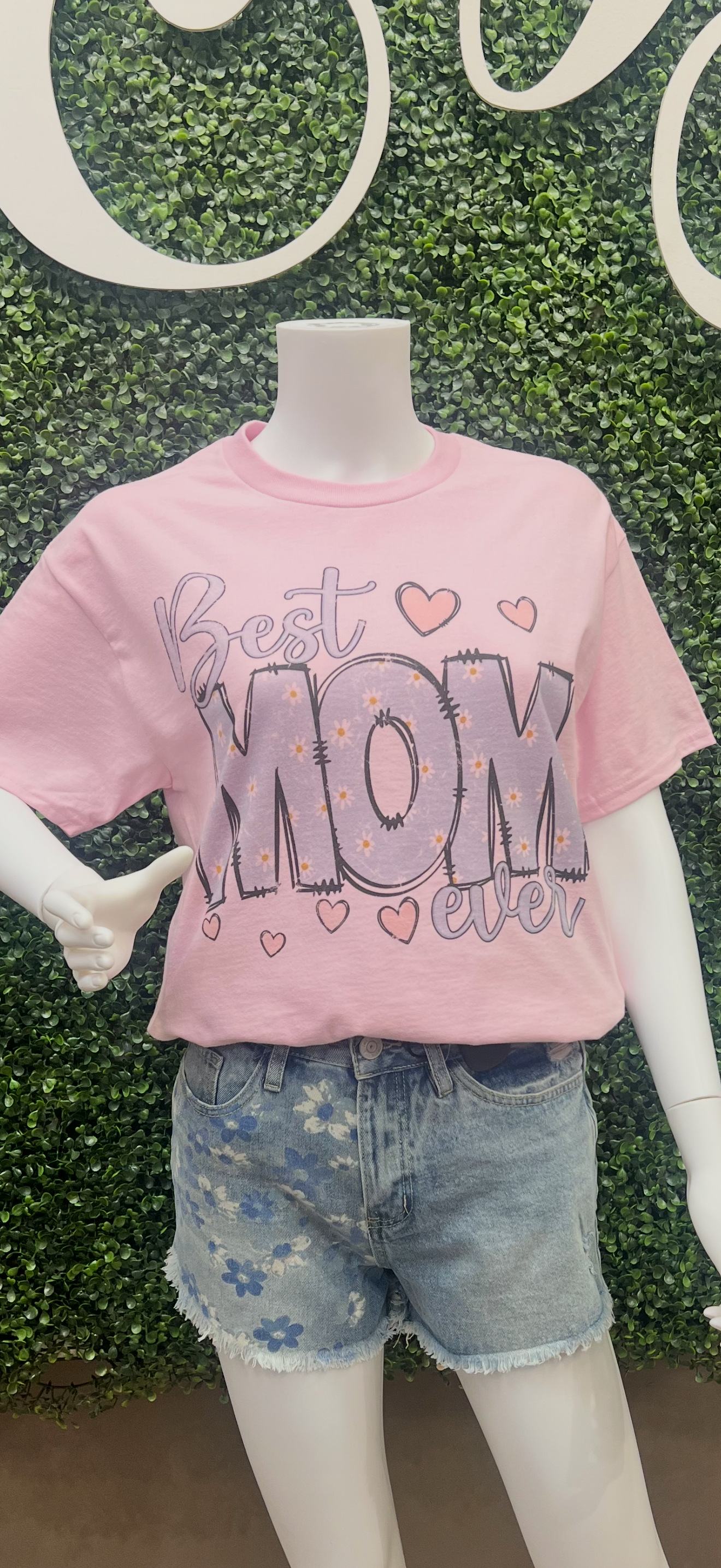 "Best Mom Ever" Graphic T-Shirt