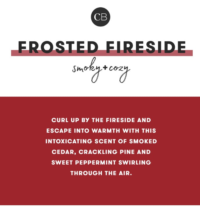 Capri BLUE - Frosted Fireside Glam Reed Diffuser
