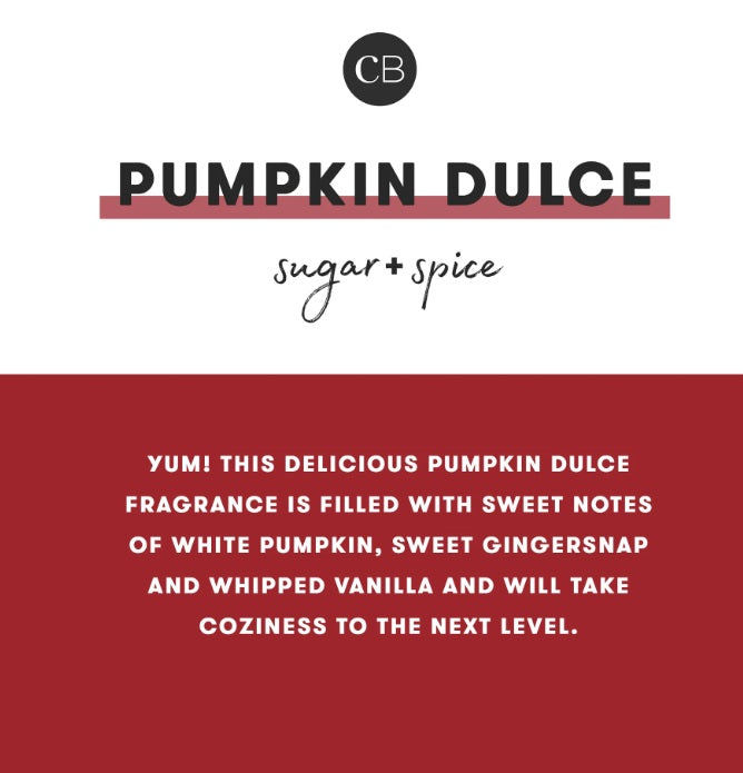 Capri BLUE - Pumpkin Dulce Glimmer Reed Diffuser