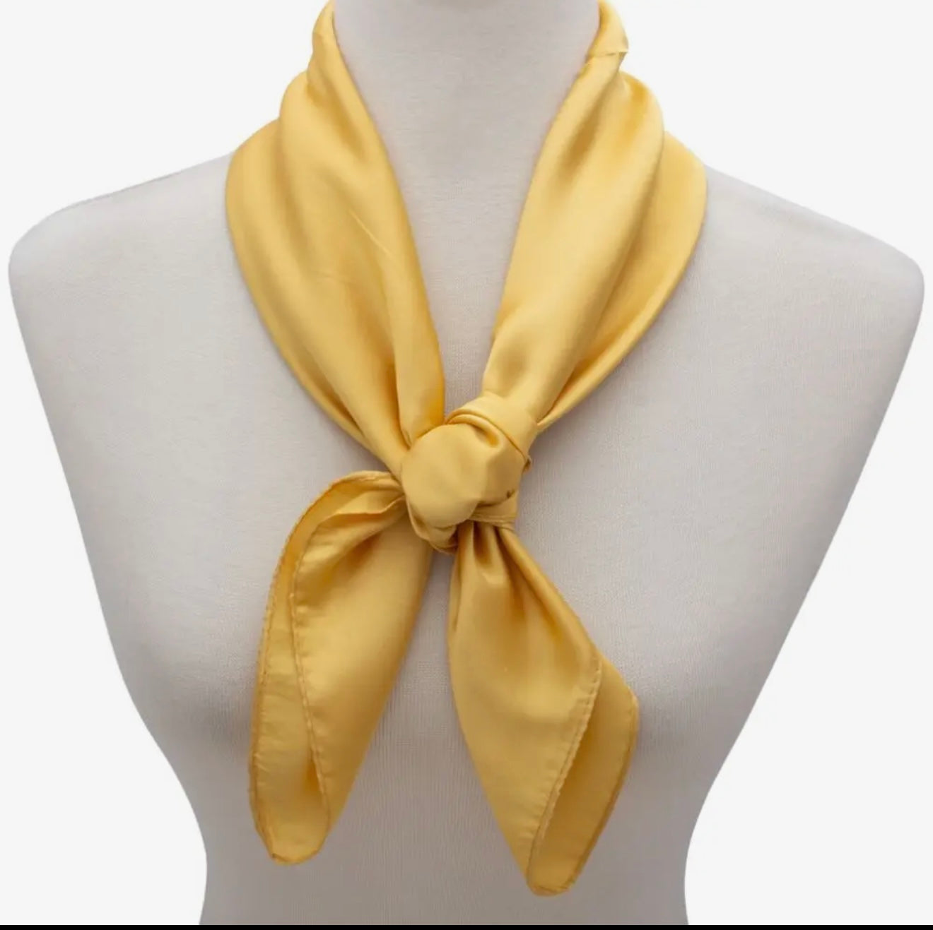 Yellow Neck Scarf