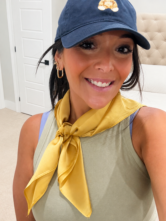 Yellow Neck Scarf