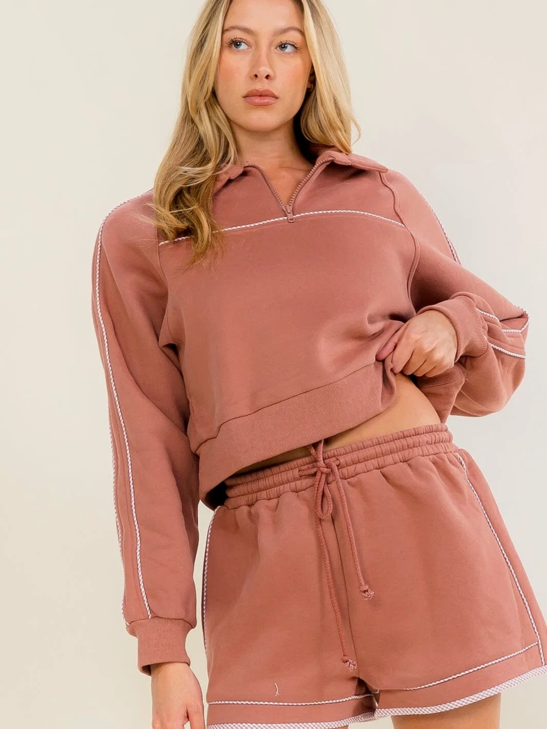 Women's Elastic Waist Mini Shorts