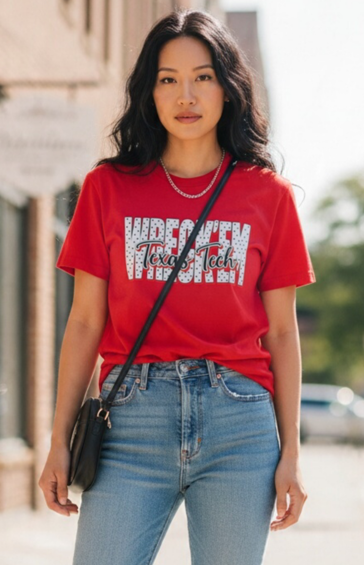 Woman's "Wreck 'Em Texas Tech" T-Shirt