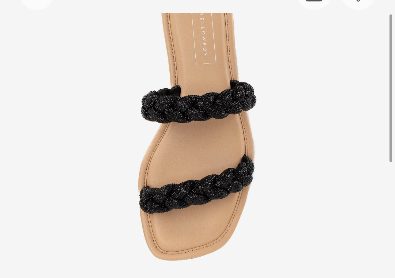 Yellow Box Davie Flat Sandal