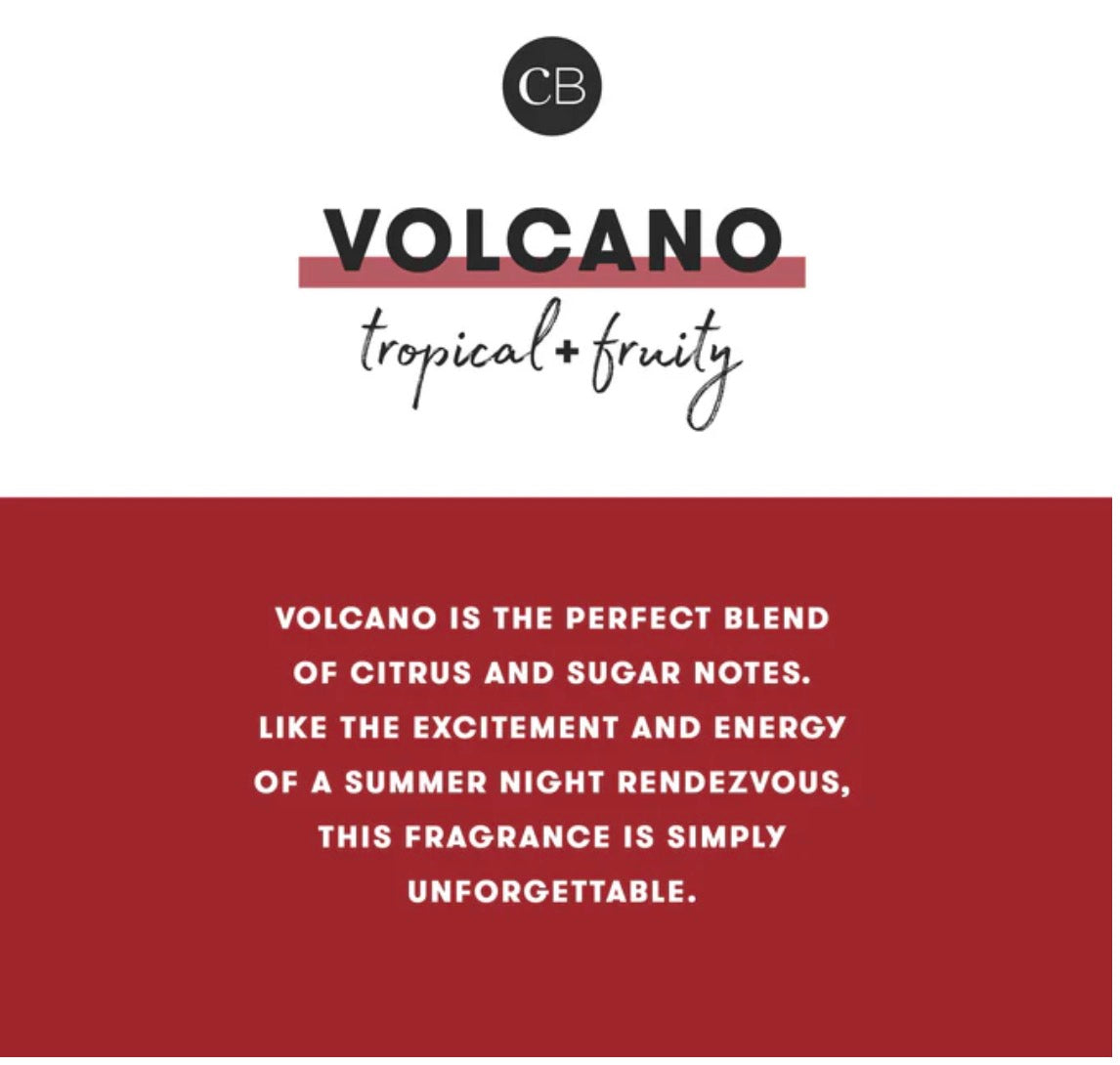 Capri BLUE - Volcano Holiday Pattern Play Petite Candle