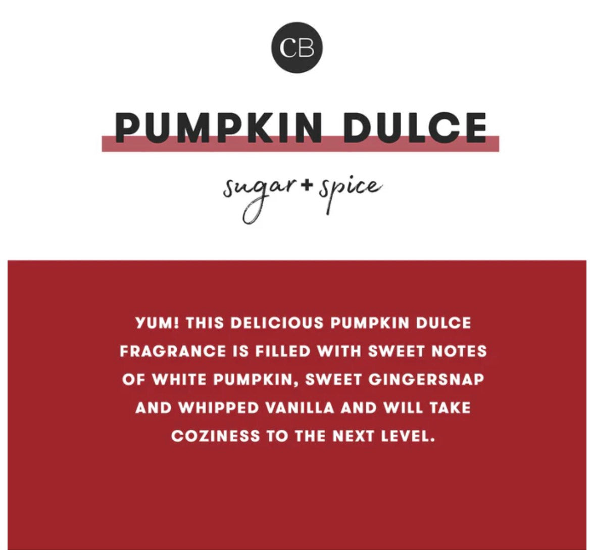 Capri BLUE - Pumpkin Dulce Holiday Pattern Play Petite Candle