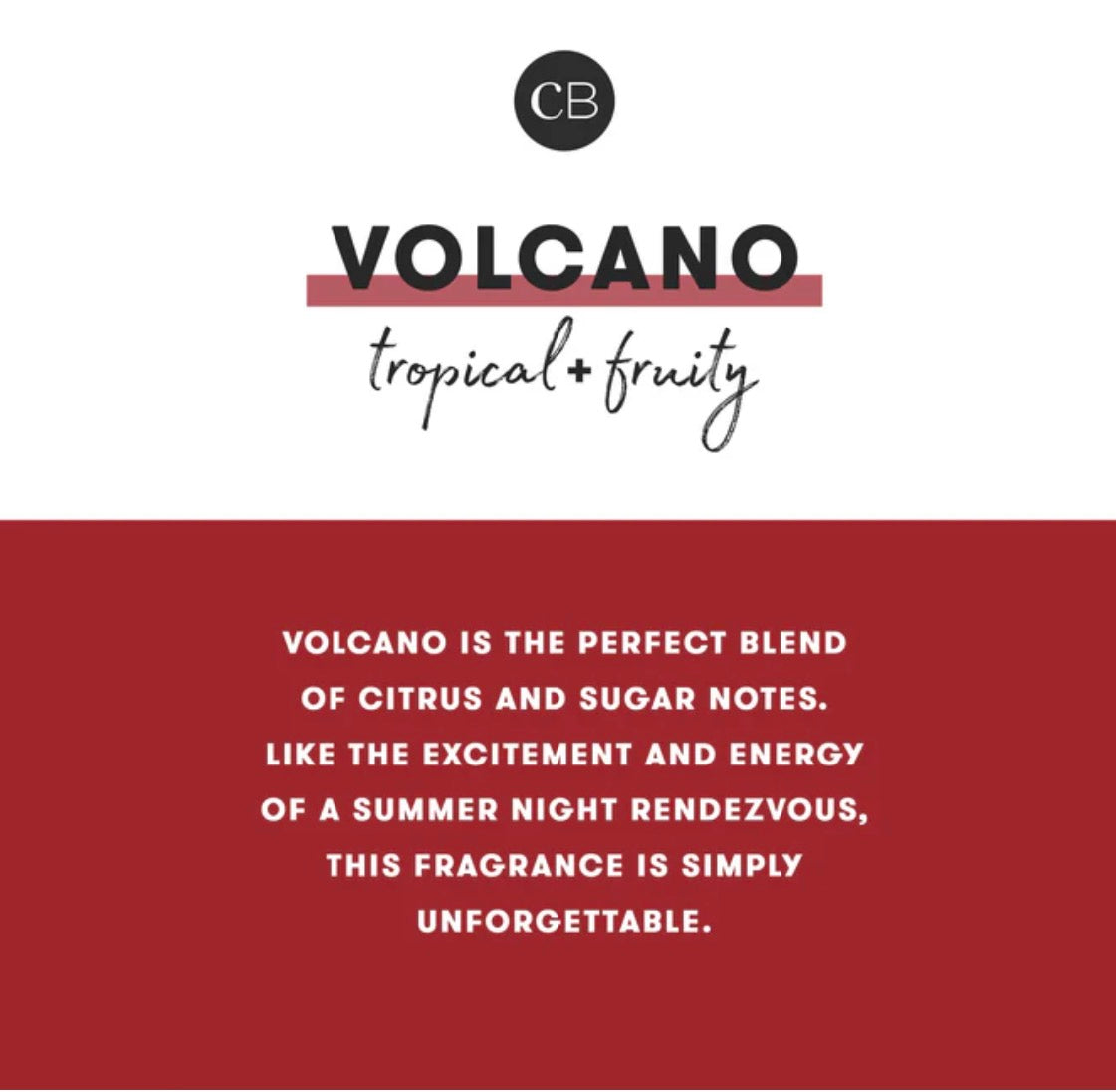 Capri BLUE - Volcano Glam Petite Candle
