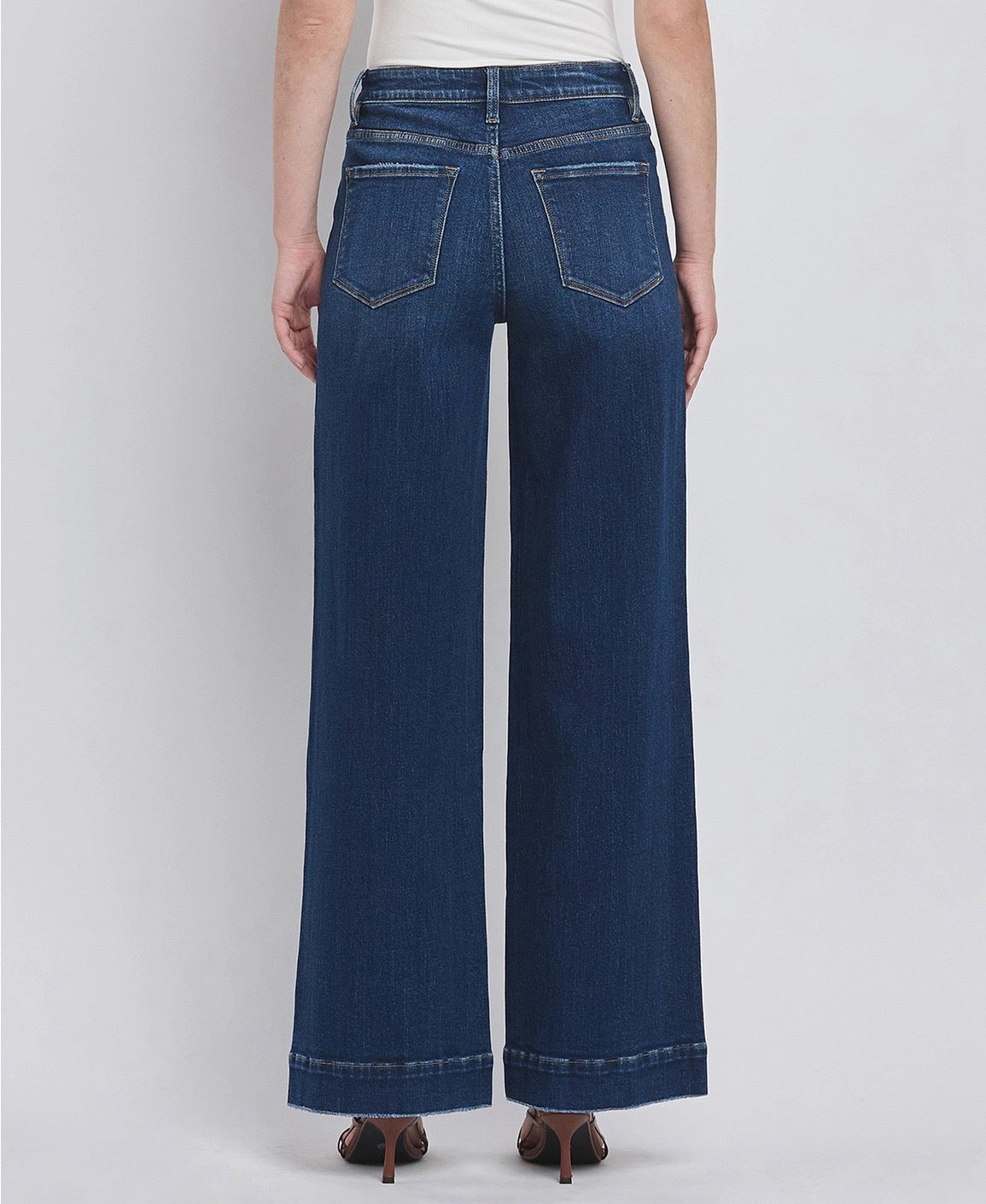 Flying Monkey High Rise Wide Trouser Jeans