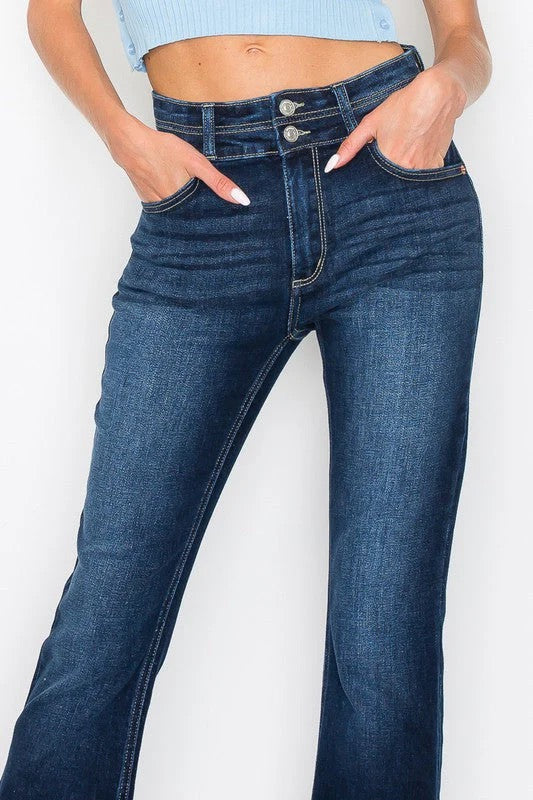 Artemis Vintage Tummy Control High Rise Bootcut Jeans