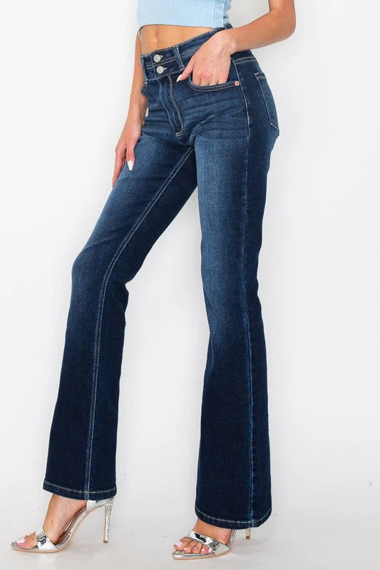 Artemis Vintage Tummy Control High Rise Bootcut Jeans