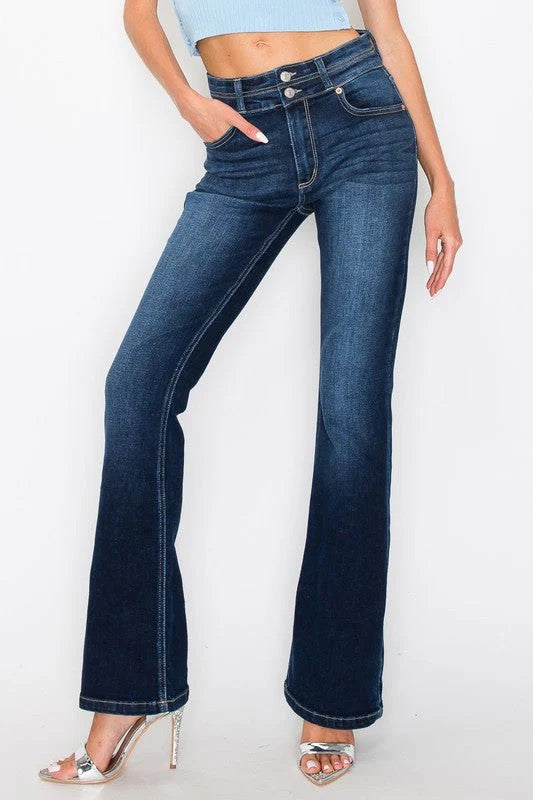 Artemis Vintage Tummy Control High Rise Bootcut Jeans