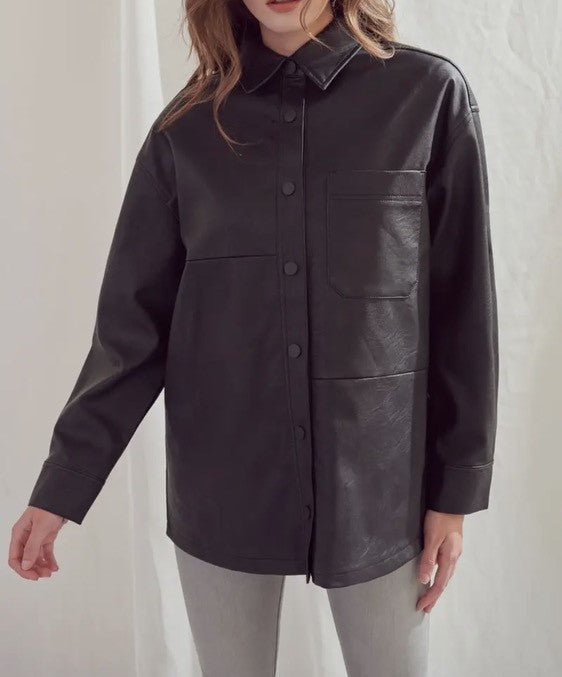 KanCan Leather Jacket