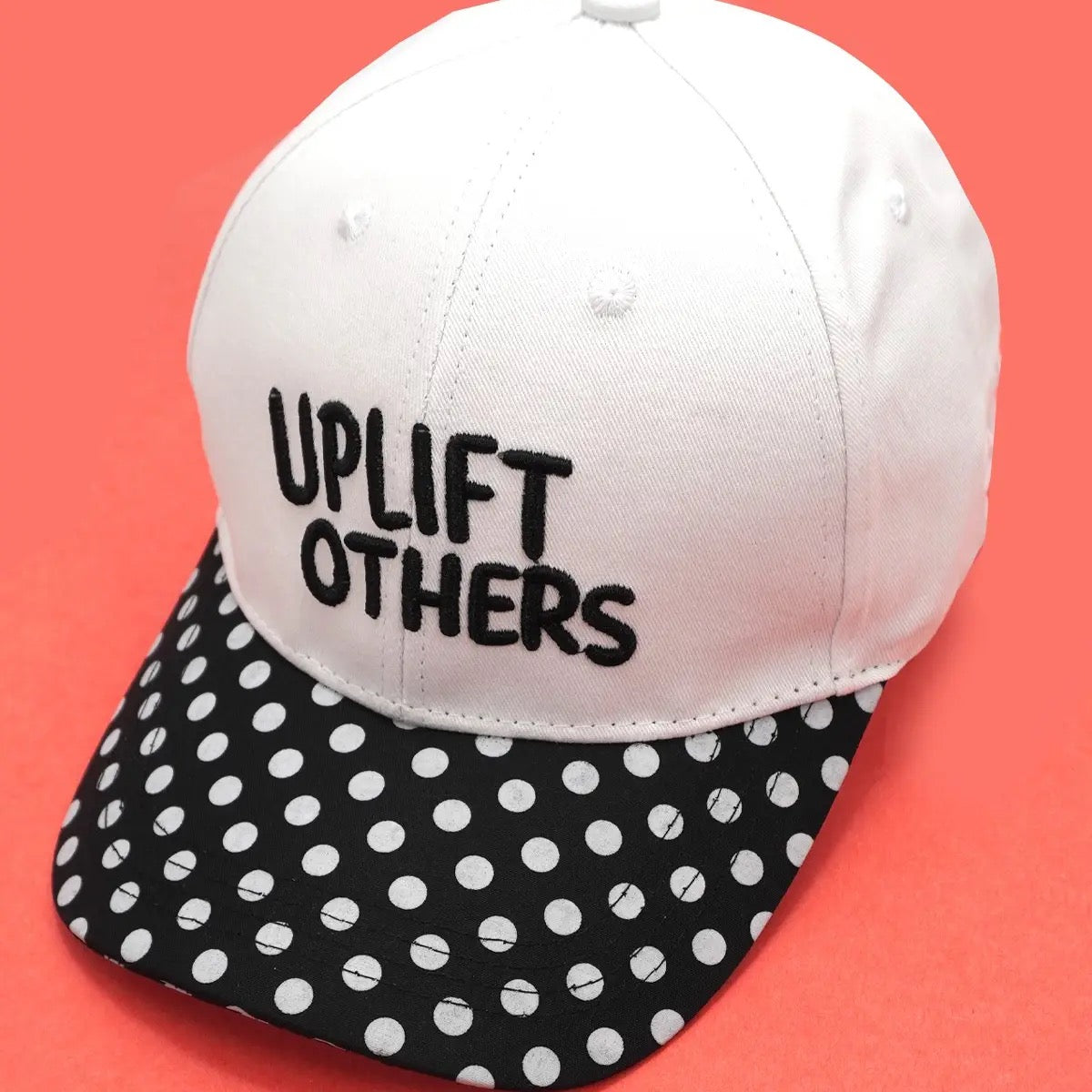 "Uplift Others" Polka Dot Hat