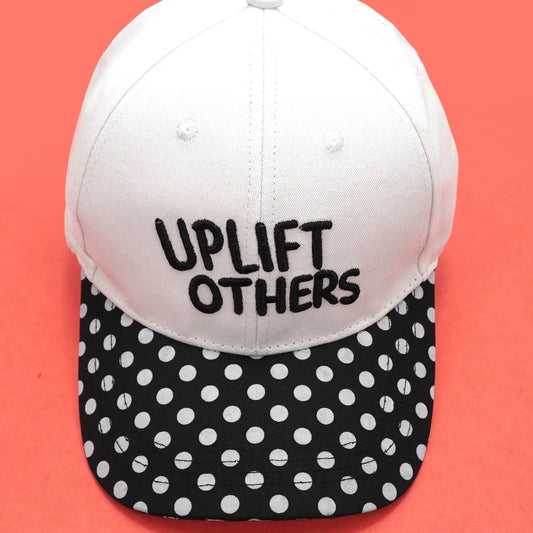 "Uplift Others" Polka Dot Hat