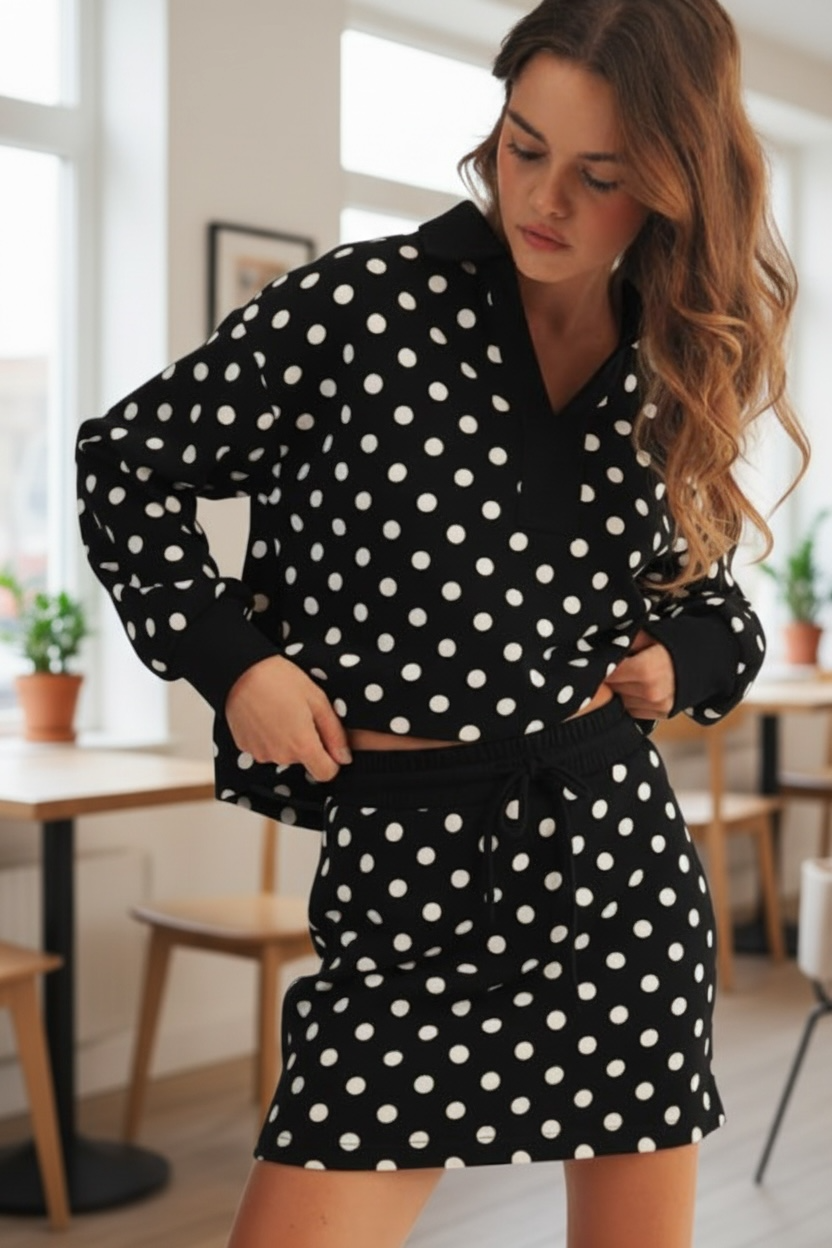 Polka Dot Skirt