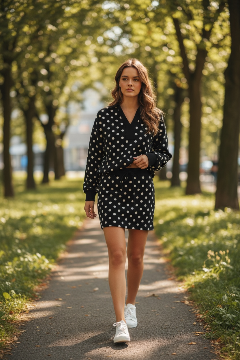 Polka Dot Skirt