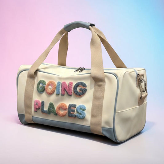"Going Places" Duffle Bag