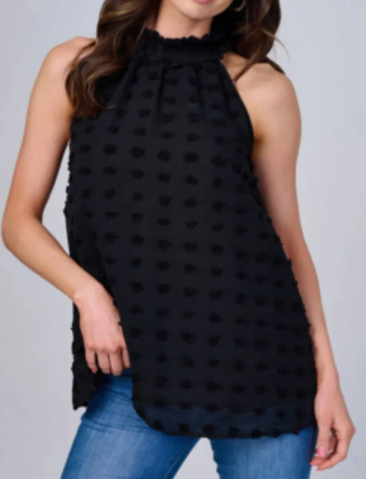 Sleeveless Top (Black)