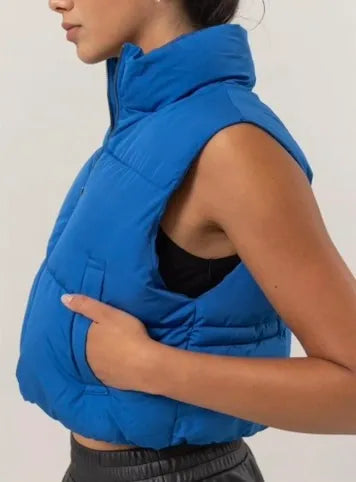 Puffer Vest (Blue) - Sold Out