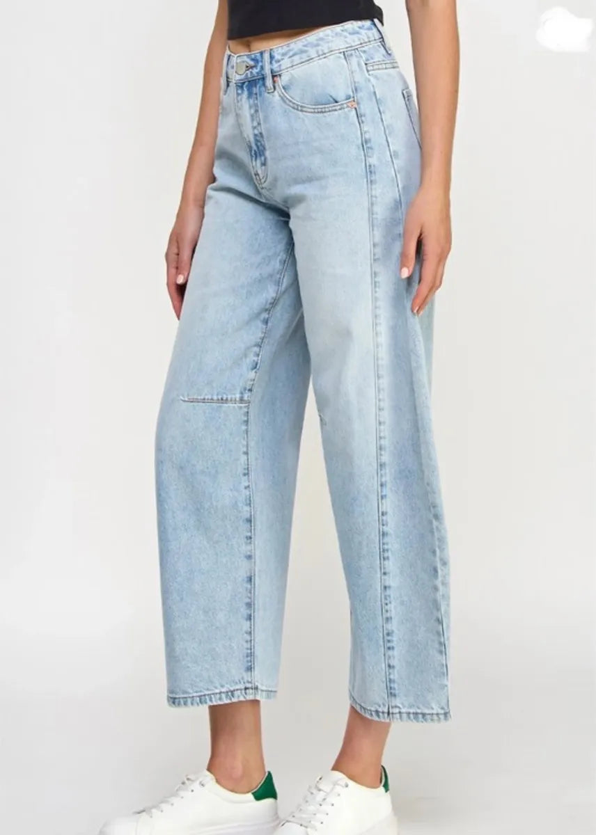 Insane Gene High Rise Baggy Barrell Jeans